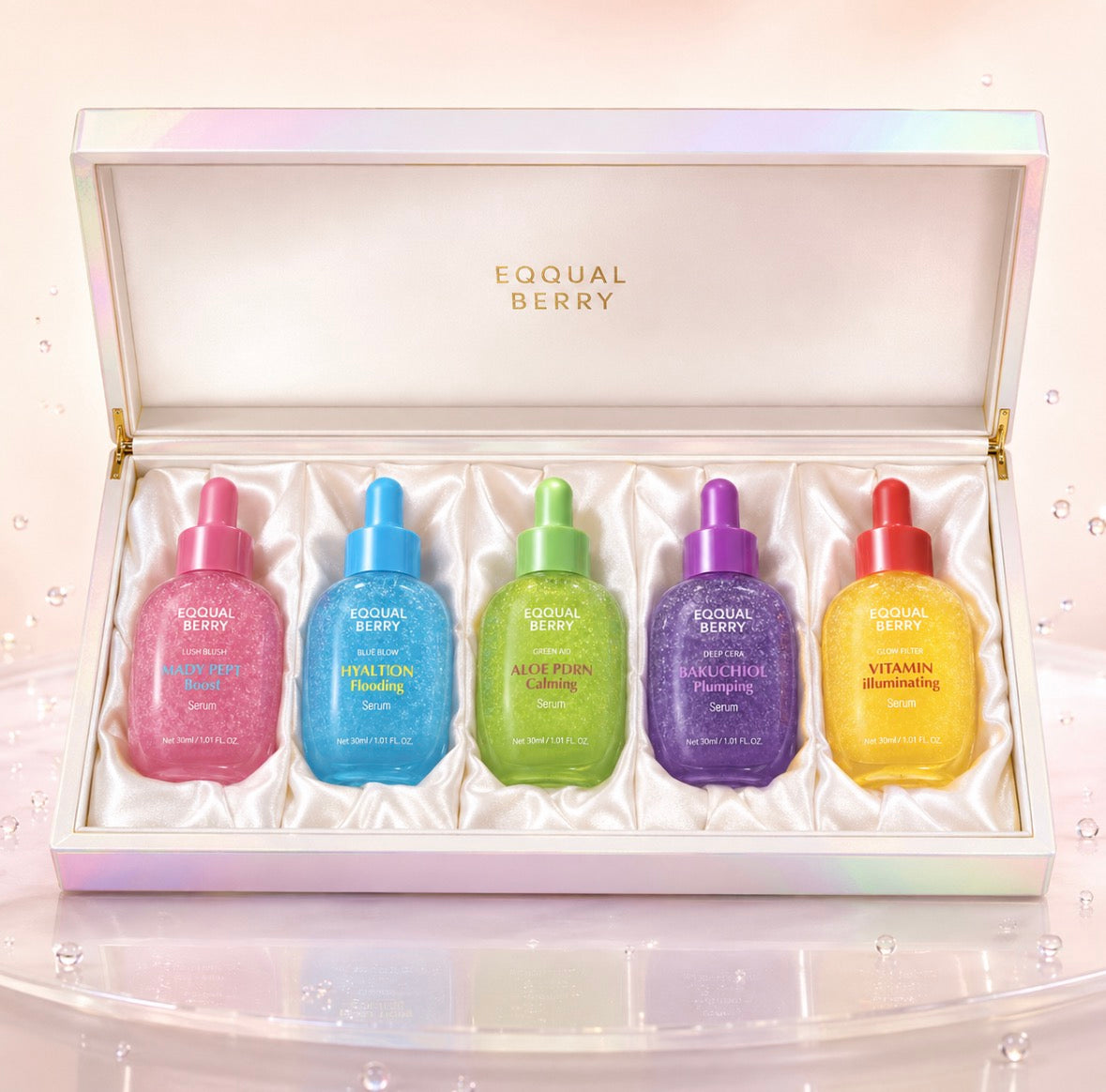 Pack serum  EQQUAL BERRY - 30 ml x5